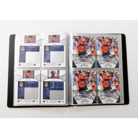 Chivas USA Soccer Team Card Collection Binder 28 cards 11 signed 1 MLS Materials - Picture 8 of 10